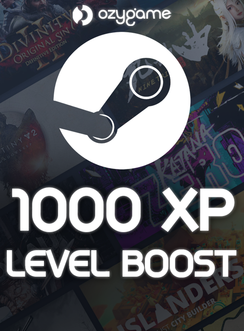 Steam Level Boost 10 Set 1000XP - OzyGame
